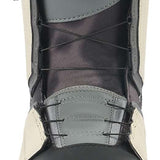 K2 Hanford 2023 snowboard boot features a gray and black color scheme with a visible Boa lacing system.