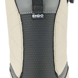 K2 Hanford 2023 snowboard boot, black and white with a gray accent and Boa lacing system.
