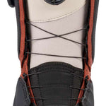 Black K2 Hanford snowboard boot with a brown sole and visible Boa lacing system.