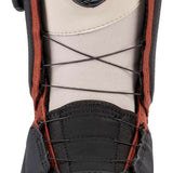 Black K2 Hanford snowboard boot with a brown sole and visible Boa lacing system.
