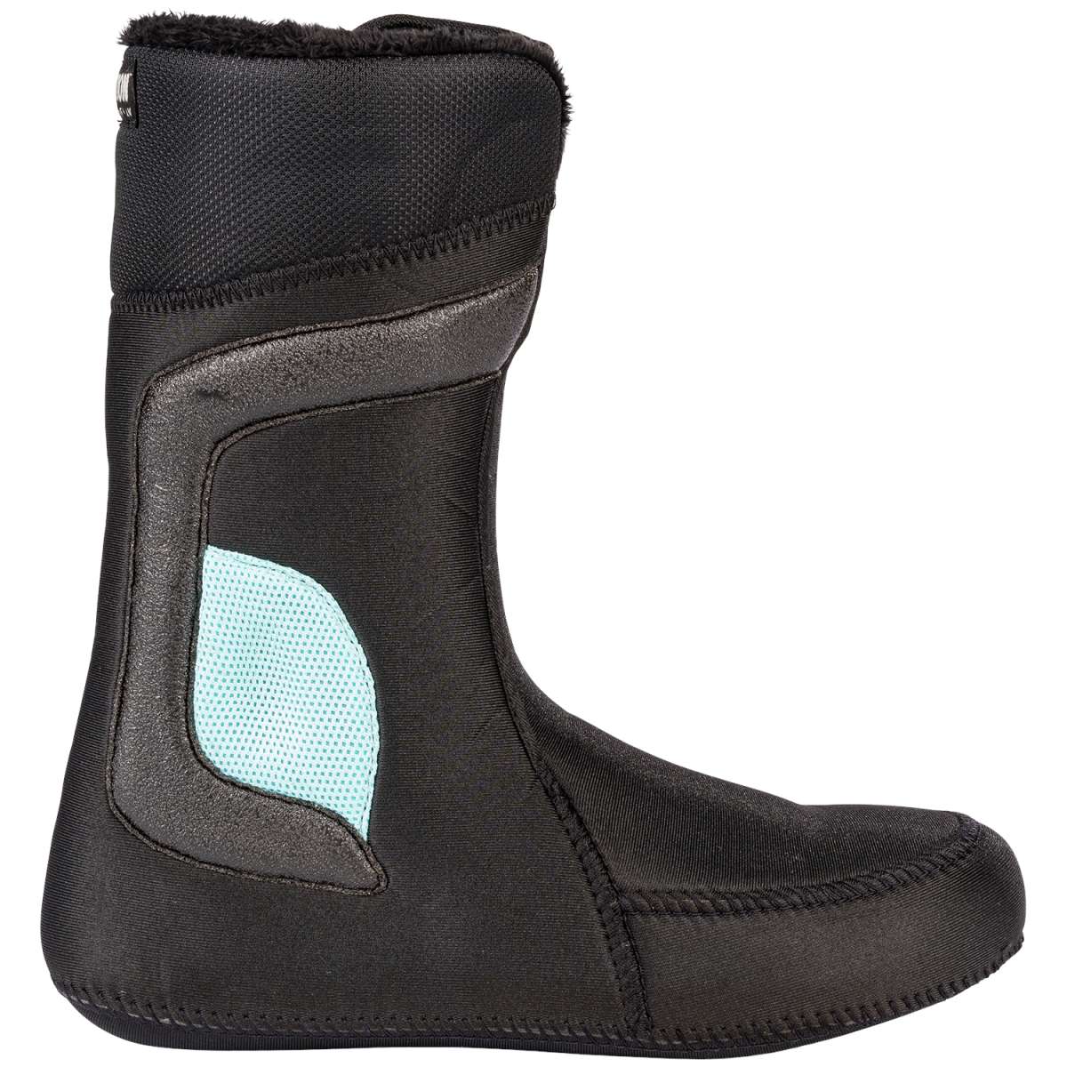 Black K2 Hanford snowboard boot with textured panels and a durable design.