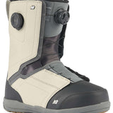 K2 Hanford snowboard boot, a white and gray design with Boa lacing system.