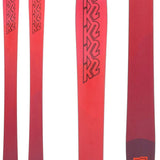 K2 Mindbender 106C skis feature a red and white design for 2024.