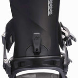 Black K2 Women's Path snowboard binding with a sleek, modern design.