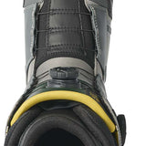 Black and yellow K2 Orton snowboard boot with Boa lacing system and gray accents.