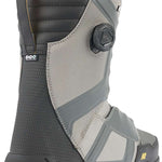 Gray and black K2 Orton snowboard boot features Boa lacing and a Vibram sole.
