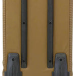 K2 Roller Board Bag 2024 features a textured brown exterior and black wheels.