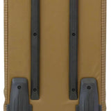 K2 Roller Board Bag 2024 features a textured brown exterior and black wheels.
