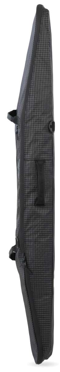 Black K2 Snowboard Sleeve 2024 features a textured surface and secure closure straps.