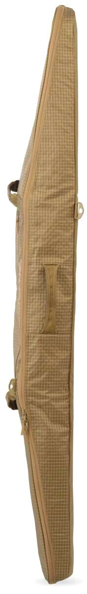 K2 snowboard sleeve, 2024 model, features a textured, tan exterior with adjustable straps.