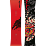 CAPiTA Kazu Kokubo Pro Snowboard 2026 - A black snowboard with a white and red logo on top, featuring a bird graphic in the center.