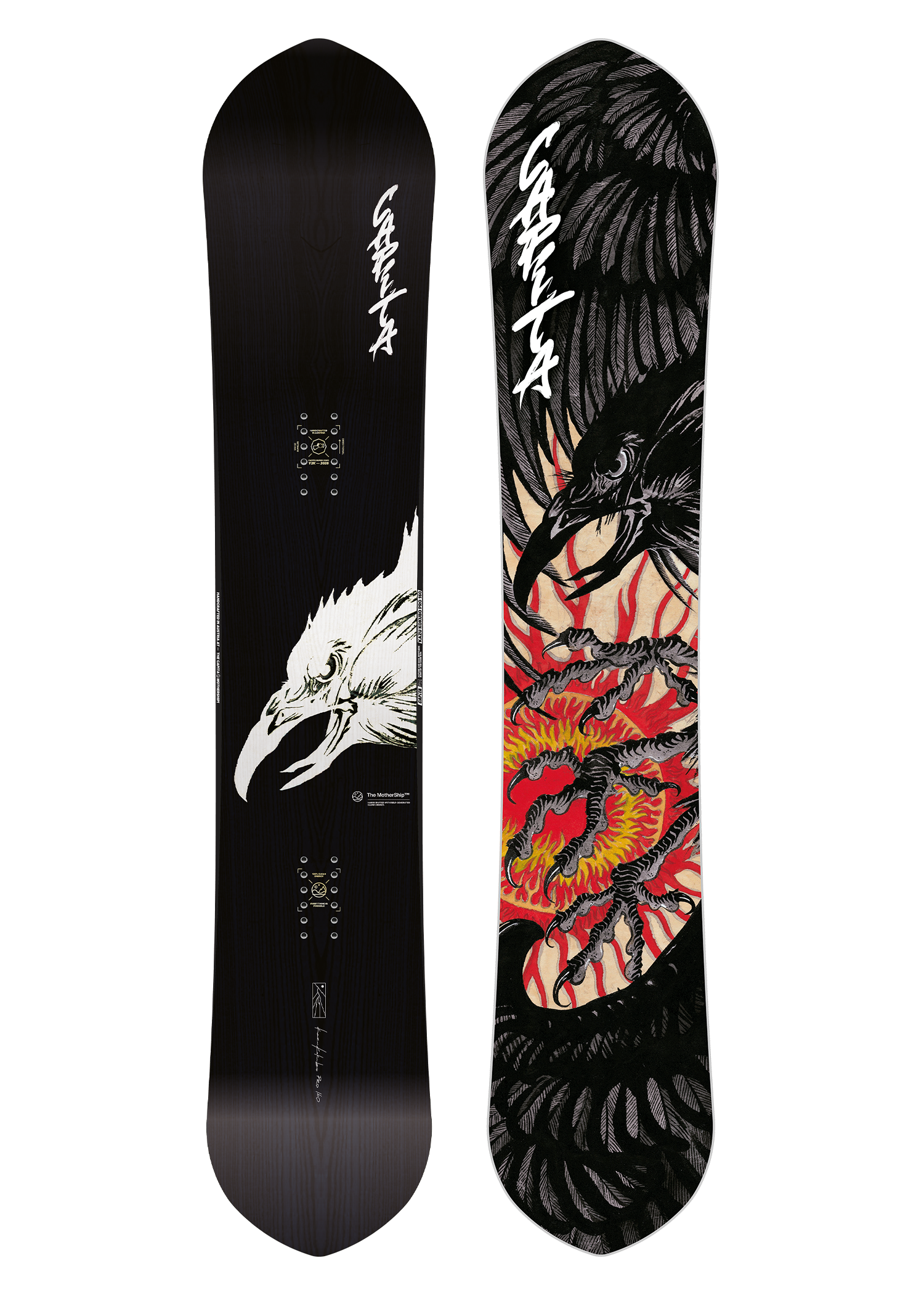 CAPiTA - Kazu Kokubo Pro Snowboard 2026 with a black background and white lettering.