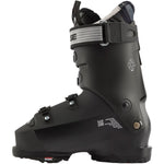 Lange Women's Shadow 85 LV Ski Boot 2025 - Black ski boot with a low volume fit and silver buckles.