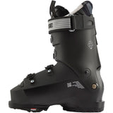 Lange Women's Shadow 85 LV Ski Boot 2025 - Black ski boot with a low volume fit and silver buckles.