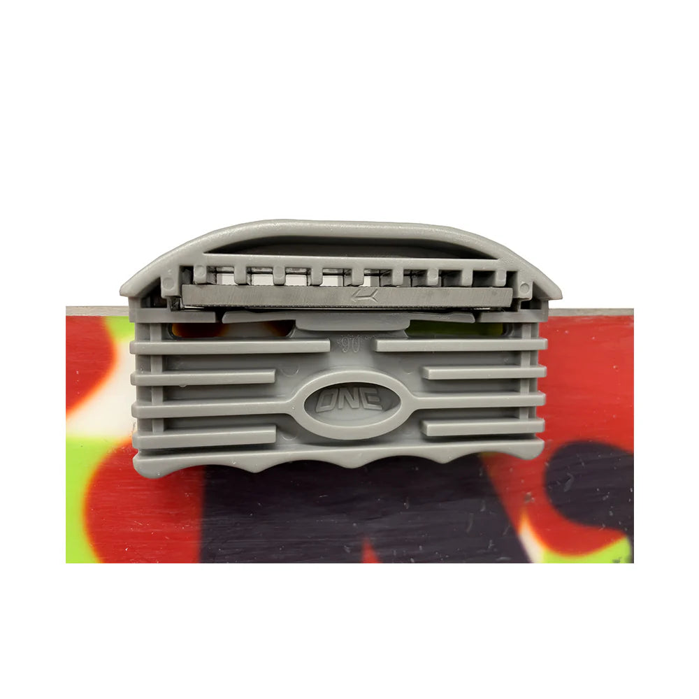 Oneball Large Edge Tool 2025 - Gray tool with a rounded top and flat bottom, featuring an oval-shaped logo in the center.