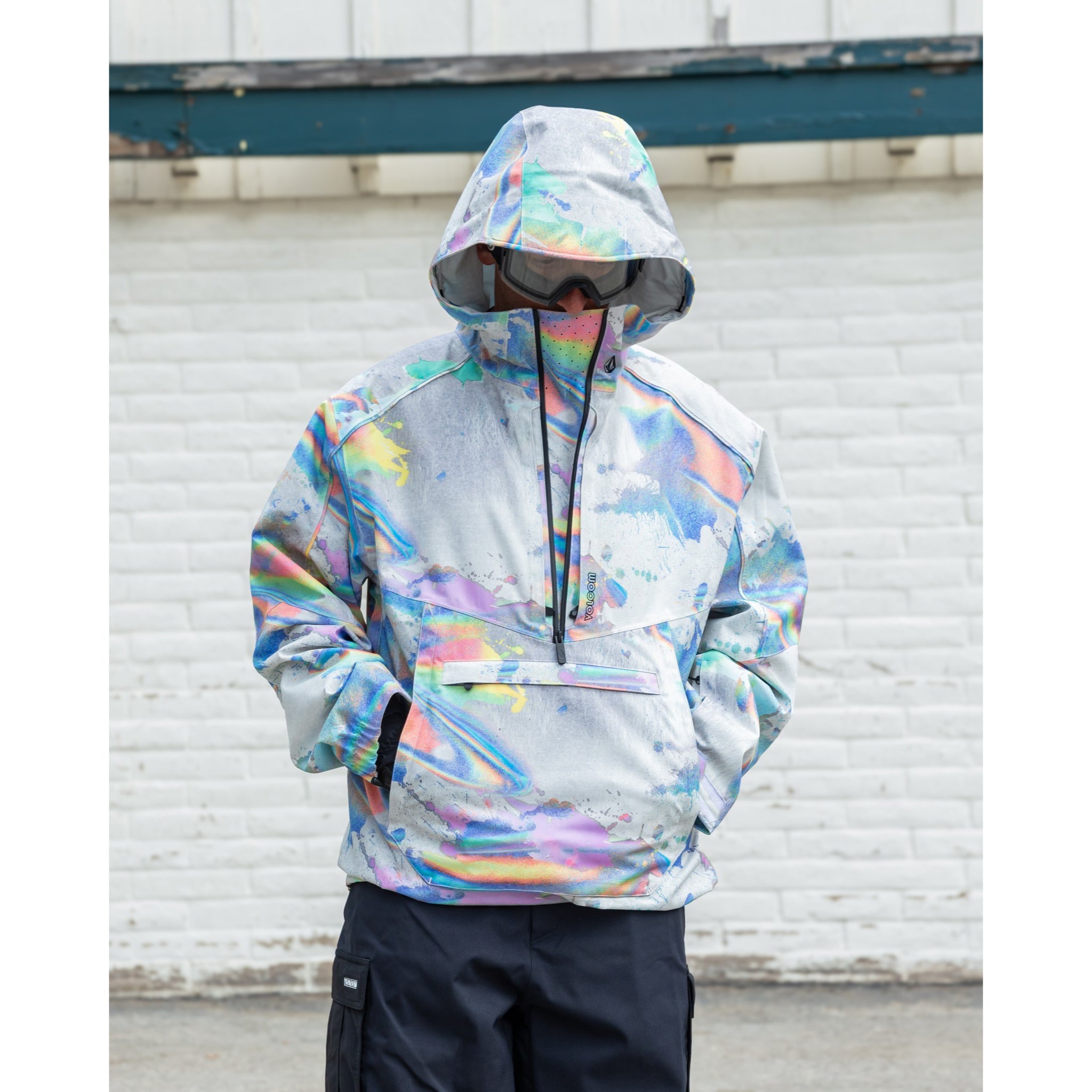 Volcom Brighton Pullover Jacket 2026: Men's Shell Anorak – Ski Pro AZ