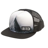 CANADIAN TRUCKER SNAP BK 2024 - A black trucker hat with a white snapback closure.