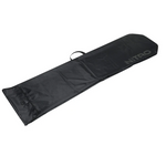 Nitro Light Sack Snowboard Bag - Black snowboard bag with a handle on top and a zippered pocket at the end.