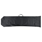 Nitro Light Sack Snowboard Bag - Black snowboard bag with a handle on top and a zippered opening at one end.