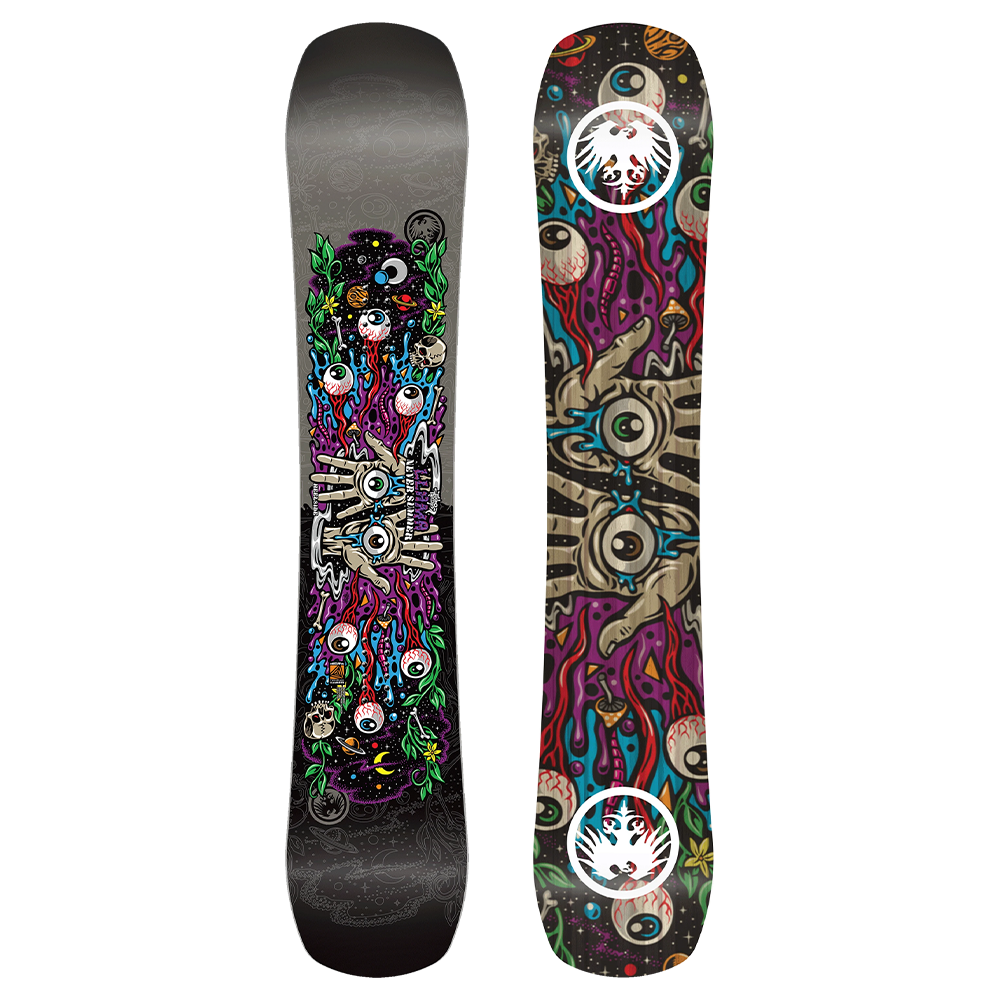 Never Summer Llama Snowboard 2026 | Asym Twin, Triple Camber