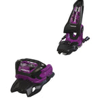 Marker Griffon - 13 ID Ski Bindings 2025 are purple with black hardware and a clear plastic window on the toe piece.