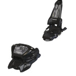 Marker Griffon 13 ID Ski Bindings 2025 - Black ski bindings with silver hardware and a transparent plastic window on the front.