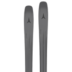 Atomic Maverick 88 CTI Skis 2026 - A pair of skis with a dark gray base and black accents, featuring a distinctive "Maverick" logo on the top sheet.