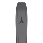 Atomic Maverick 88 CTI Skis 2026 - A pair of dark gray skis with a black arrow logo on the top.