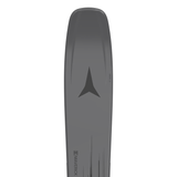 Atomic Maverick 88 CTI Skis 2026 - A pair of dark gray skis with a black arrow logo on the top.