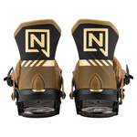 Nitro Team Pro MK Snowboard Binding - 2026 model with black and gold accents on a white background.