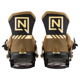 Nitro Team Pro MK Snowboard Binding - 2026 model with black and gold accents on a white background.