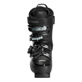 Atomic Women's Hawx Prime 85 BOA Ski Boots 2026 - Black ski boots with silver buckles and a black strap.
