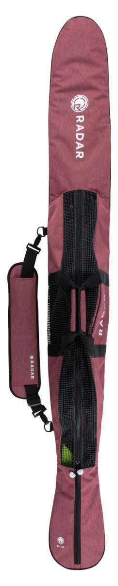 Radar Padded Slalom Case - 2024 model with a padded design and black exterior.