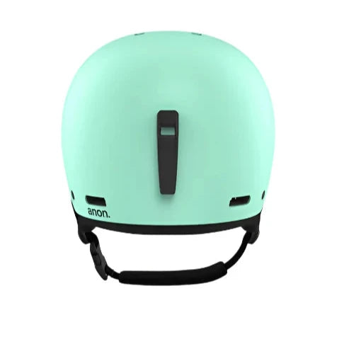 Anon Raider 3 Helmet 2025 - Matte black helmet with a sleek, aerodynamic design and a prominent Anon logo on the front.