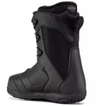 Ride Orion Snowboard Boot 2024 - Black snowboard boots with a textured rubber toe cap and laces on the side.