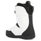 Ride Women's Hera Pro Snowboard Boot 2024 - Black snowboard boot with white accents and a black strap on top.