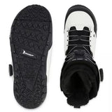 Ride Women's Hera Pro Snowboard Boot 2024 - Black snowboard boot with white accents and a textured outsole.