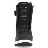 Ride Women's Hera Snowboard Boot 2024 - Black snowboard boot with a round logo on the side and white lettering that reads "HERA".
