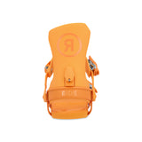 Ride Women's AL-6 Snowboard Binding - A women's snowboard binding with a sleek, modern design and silver buckles.