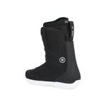 Ride Anthem Snowboard Boot 2025 - Black snowboard boots with white accents and a black strap on top.
