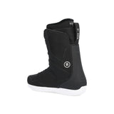 Ride Anthem Snowboard Boot 2025 - Black snowboard boots with white accents and a black strap on top.