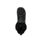 Ride Anthem Snowboard Boot 2025 - Black snowboard boots with white stitching and a black strap on top.