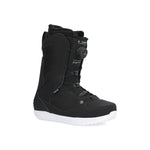 Ride Anthem Snowboard Boot 2025 - Black snowboard boots with white accents and a black strap on top.