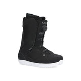 Ride Anthem Snowboard Boot 2025 - Black snowboard boots with white accents and a black strap on top.