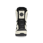 Ride Anthem Snowboard Boot 2025 - Black snowboard boot with white accents and a black BOA dial on the side.