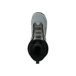 Ride Anthem Snowboard Boot 2025 - A gray snowboard boot with a black strap and buckle on top, viewed from above.