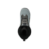 Ride Anthem Snowboard Boot 2025 - A gray snowboard boot with a black strap and buckle on top, viewed from above.