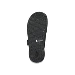 Ride Fuse Snowboard Boots 2025 - Black snowboard boots with a textured rubber toe cap and silver buckles.