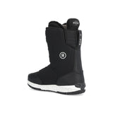Ride Women's Hera Snowboard Boot 2025 - Black snowboard boot with a white logo on the side and black laces.