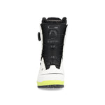 Ride Women's Hera Snowboard Boot 2025 - A black snowboard boot with a white logo on the side and a silver buckle.